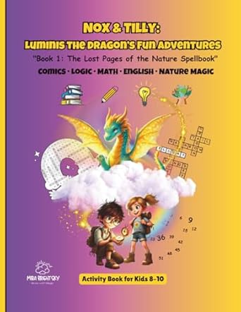 Libro di matematica in inglese per bambini 8–10 anni